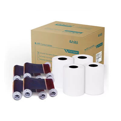Original Hiti P510s / P510K / P510L Drucker-Kit 6x8&quot; 152x203 mm Fotopapier und Band
