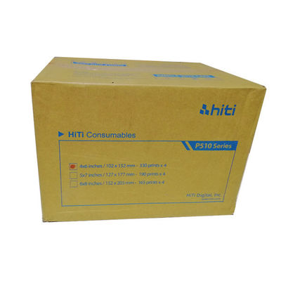 Original Hiti P510s / P510K / P510L Drucker-Kit 6x8&quot; 152x203 mm Fotopapier und Band