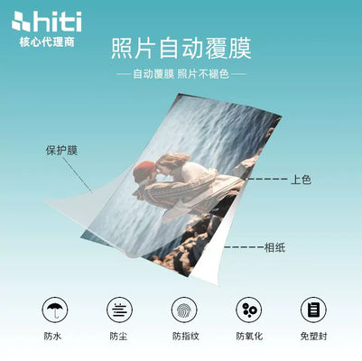 Original Hiti P510s / P510K / P510L Drucker-Kit 6x8&quot; 152x203 mm Fotopapier und Band