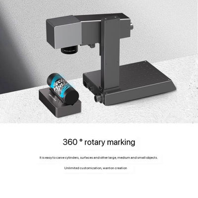 Präzisionsfaseroptische Markierung DAJA M1pro Lasergraviermaschine für Metallnamensschilder