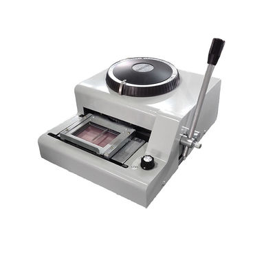 Kunststofftechnische Smart Card-Maschinen Stempelmaschine Prägmaschine für PVC-Karten