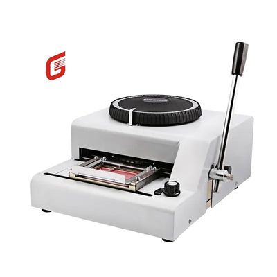PVC-Karten-Embosser-Stempelmaschine für Visitenkarten 68/72 Daisy Wheel SDK enthalten