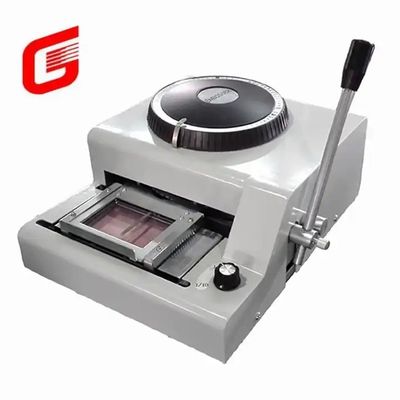 PVC-Karten-Embosser-Stempelmaschine für Visitenkarten 68/72 Daisy Wheel SDK enthalten