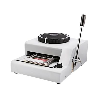 PVC-Karten-Embosser-Stempelmaschine für Visitenkarten 68/72 Daisy Wheel SDK enthalten