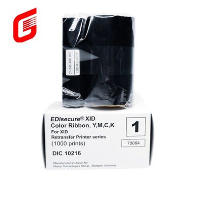 Matica Edisecure XID8300 Kartendrucker mit DIC10216 Farbband und DIC10319 Film