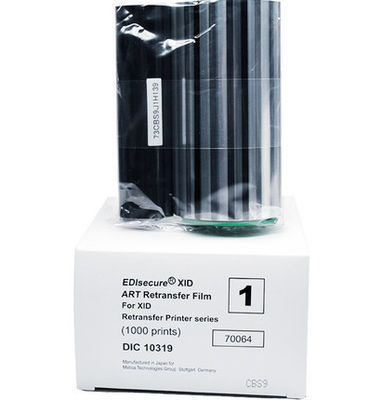 Matica Edisecure XID8300 Kartendrucker mit DIC10216 Farbband und DIC10319 Filmdrucken