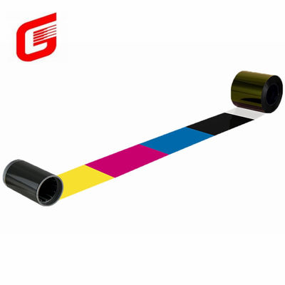 Langlebiges YMCKOP-Farbband DIC10201 für den DCP 240/340-Kartendrucker