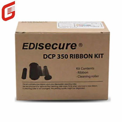 Original DIC10580 YMCKO Farbband-Kit 250 Bilder pro Rolle für DCP 350 ID-Kartendrucker