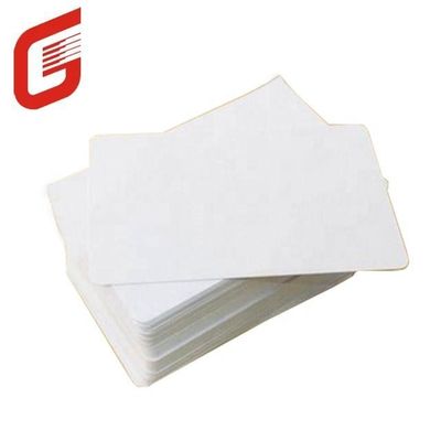 Zusammengestellte CR80 Plastikleere PVC-Kartendrucker-Zubehör für Geschäftsnamen Smart Card