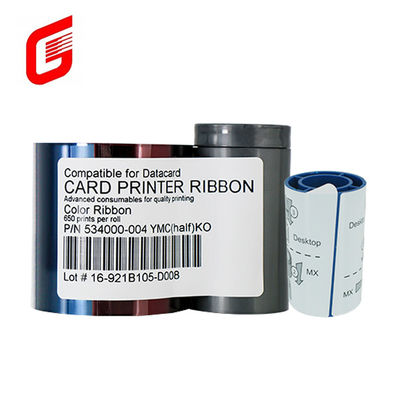 Original Datacard 534000-004 YMCKT Druckerband 650 Drucke für Kartendruckeranforderungen