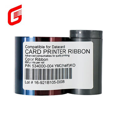 Original Datacard 534000-004 YMCKT Druckerband 650 Drucke für Kartendruckeranforderungen