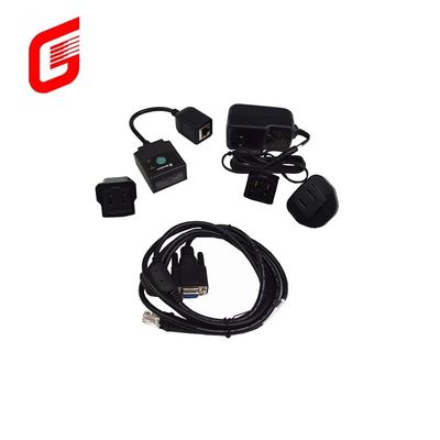 RS232/USB-Schnittstelle Schwarzer Desktop Fest 1D 2D QR Barcode Scanner für genaue Scannen