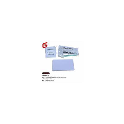 XID Retransfer-Kartendrucker Reinigungskassette 10 x Rolltoiletten ohne Kleber Reinigungskarten