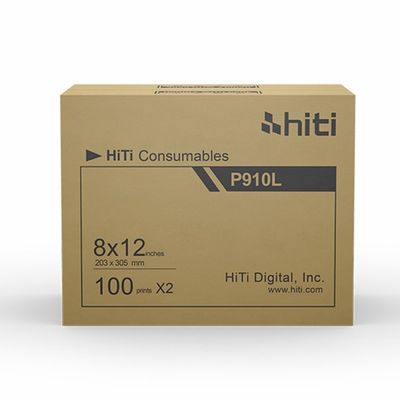 P910 Verbrauchsmaterialien für Fotodrucker 8*12 Papier- und Bandkit für professionelle Ergebnisse
