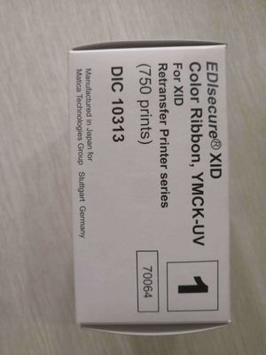 XID8300 Farb-UV-Band DIC10313 YMCK-UV für XID 8600 Kartendrucker Nylonmaterial