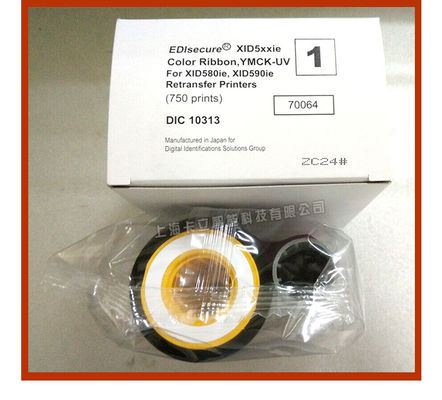 XID8300 Farb-UV-Band DIC10313 YMCK-UV für XID 8600 Kartendrucker Nylonmaterial
