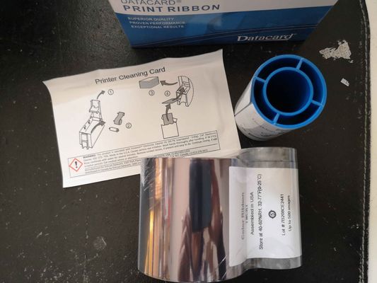 300 Ausdrucke Datenkarte CD800 Band YMCKF-KT Fluoreszenzband kompatibel mit 534000-006