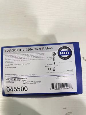 Original 045500 YMCK Band für DTC1250e Business ID IC Card Drucker Leistung