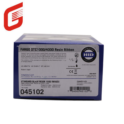Dauerhafte Original 45102 1000 Bilder Standard schwarzes Band für DTC1000 DTC1250e Drucker