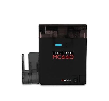 Hochauflösender Matica EDIsecure MC660 Retransfer NFC Business Smart RFID-Kartendrucker