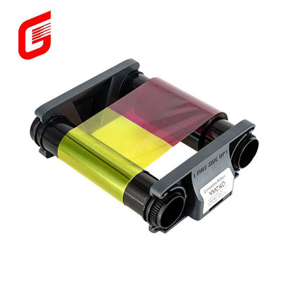 Evolis CBGR0100C Badgy100 / 200 YMCKO Farbband 100 Drucke/Rolle Kompatibel