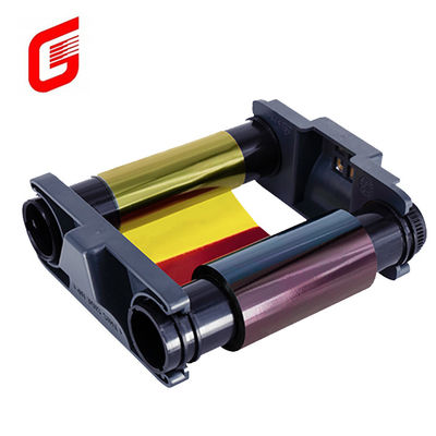 Evolis CBGR0100C Badgy100 / 200 YMCKO Farbband 100 Drucke/Rolle Kompatibel