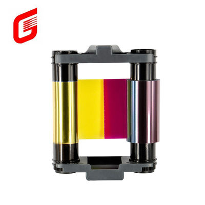 Evolis CBGR0100C Badgy100 / 200 YMCKO Farbband 100 Drucke/Rolle Kompatibel