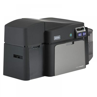 Schwarz Druckgeschwindigkeit 6 Sekunden pro Karte HID Fargo DTC4250e Doppelseitiger Ausweis-Kartendrucker