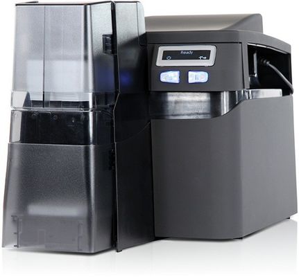 Schwarz Druckgeschwindigkeit 6 Sekunden pro Karte HID Fargo DTC4250e Doppelseitiger Ausweis-Kartendrucker