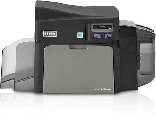 Schwarz Druckgeschwindigkeit 6 Sekunden pro Karte HID Fargo DTC4250e Doppelseitiger Ausweis-Kartendrucker