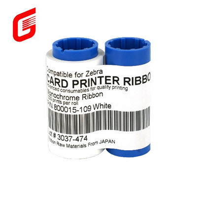 Kompatible Druckerband Weiße Farbe 9 mm Breite für Zebra P310I P320I Druckmaschine