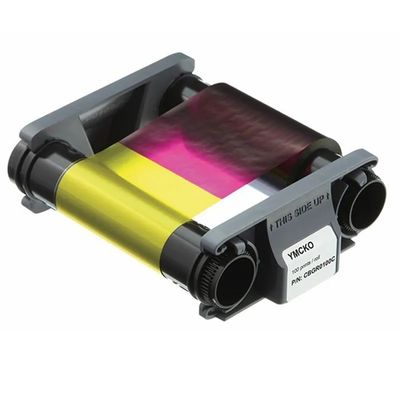 Badgy100/200 Kartendrucker Evolis CBGR0100C YMCKO Band für professionelle und Drucktechnik