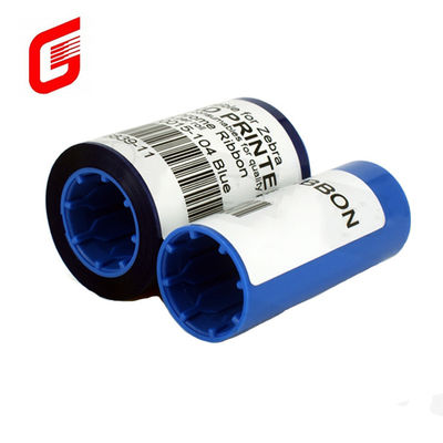 1000 Bild Blau Band für Zebra P310i P330i Drucker Blau 800015-104