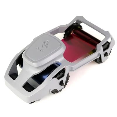 Drucke 200 Drucke/Rolle YMCKO Farbband für Zebra ZC100 Kartendrucker 800300-250CN
