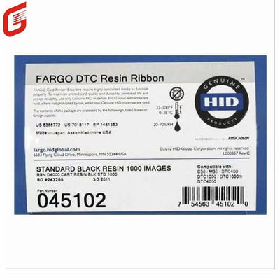 45102 1000 Bilder Standard schwarzes Band für DTC1000 DTC1250e Drucker