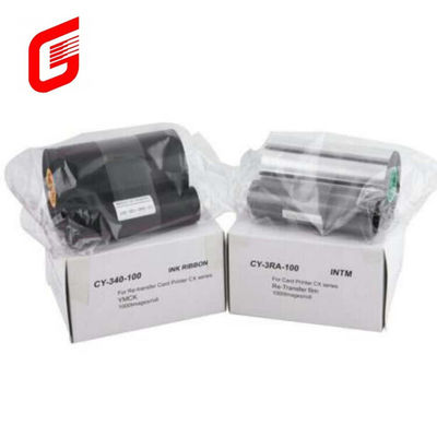 Langlebige Druckdauer CY-3RA-100 und CY-340-100 Filmband für den ID-Kartendrucker CX7000