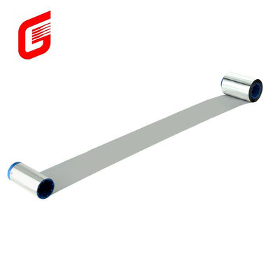 Kompatible Zebra P310i P330i P430i Einfarbiges Silberband 800015-107 für P300C P300F P420i P520i