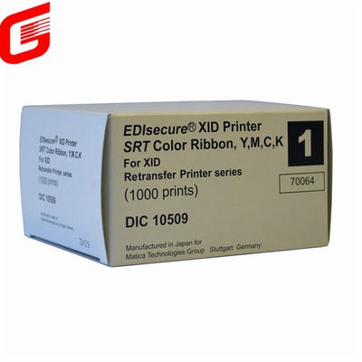 Retransferfilm DIC10539 für den Drucker Matica XID8100 YMCK Farbband 1000 Drucke