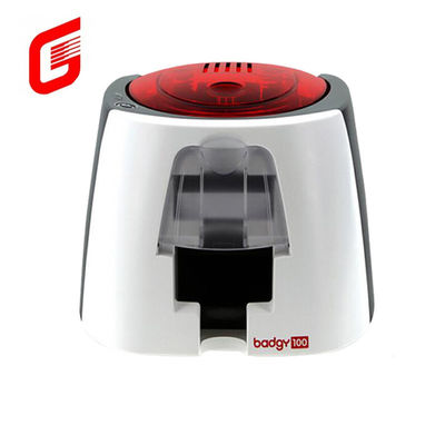 Evolis Badgy100 Einseitiger Smart Plastic Business IC-ID-Kartendrucker USB-Verbindung