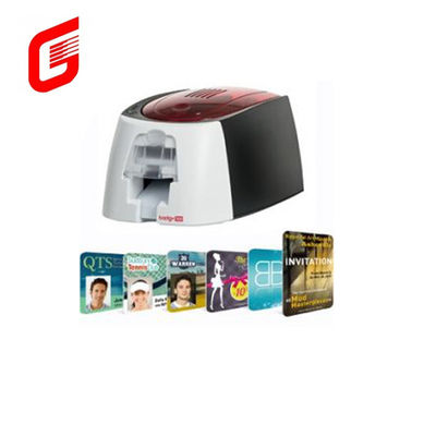 Evolis Badgy100 Einseitiger Smart Plastic Business IC-ID-Kartendrucker USB-Verbindung