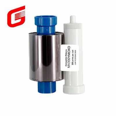 MA300 YMCKO Farbband DYE FILM AND CLEANING SPOOL Druckerband für 300 Drucke/Rolle