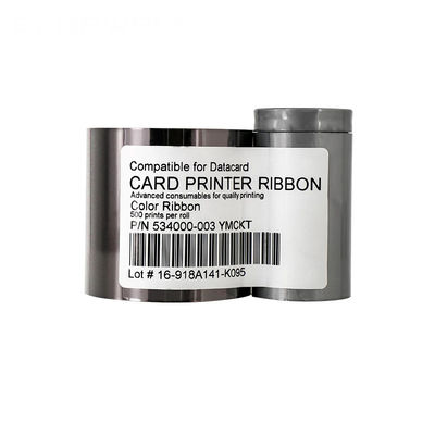 Nylon 66 Druckerband für Datenkarte 534000-003 YMCKT Farbband 500Drucke