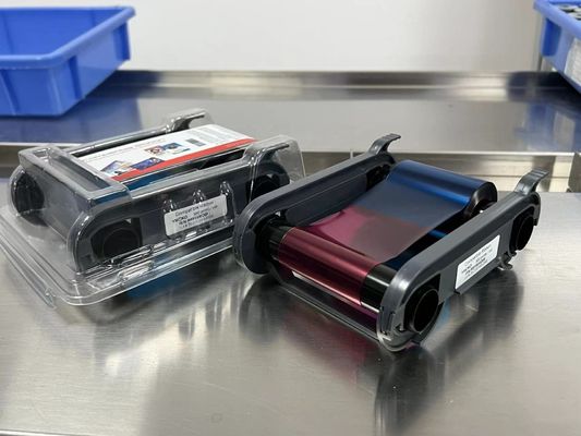 1 Farbdruckgeschwindigkeit 1 YMCKO-Band für Evolis Primacy Zenius Card Printing Solutions
