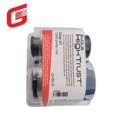 Evolis AGILIA Band Plastikkartendrucker mit durchsichtigem, unsichtbarem blauem UV-Thermoband RT4F101C100