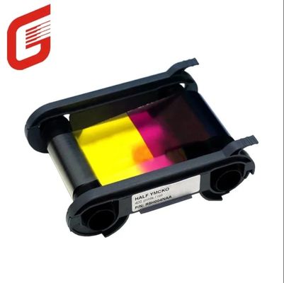 Kompatibles YMCKO Band Evolis R5H004NAA 1/2 YMCKO Farbband - 400 Auflagen für den Zenius-Primacy-Kartendrucker