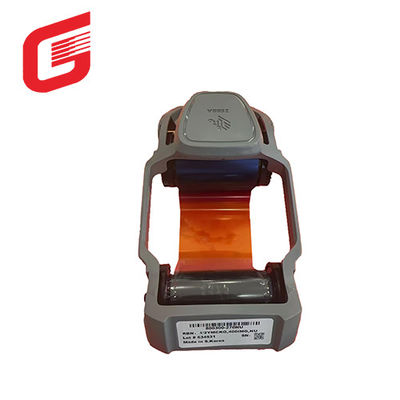 Vollfarbiges Band 200 Drucke mit Zebra 800300-250D YMCKO ZC100 Farbstoffsublimationskartendrucker Zebra YMCKO Band