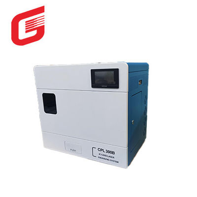 CPL300 Drucker Laser Farbpersonalisierungssystem Laser Drucker ID-Karte Laser Schnitzmaschine