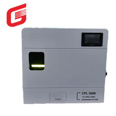 CPL300 Drucker Laser Farbpersonalisierungssystem Laser Drucker ID-Karte Laser Schnitzmaschine