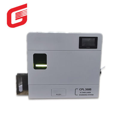 CPL300 Drucker Laser Farbpersonalisierungssystem Laser Drucker ID-Karte Laser Schnitzmaschine