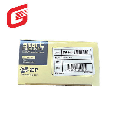 Original aus der Fabrik 650740 schwarzes Band für IDP Smart-30 50 Drucker1200Drucke/Rolle